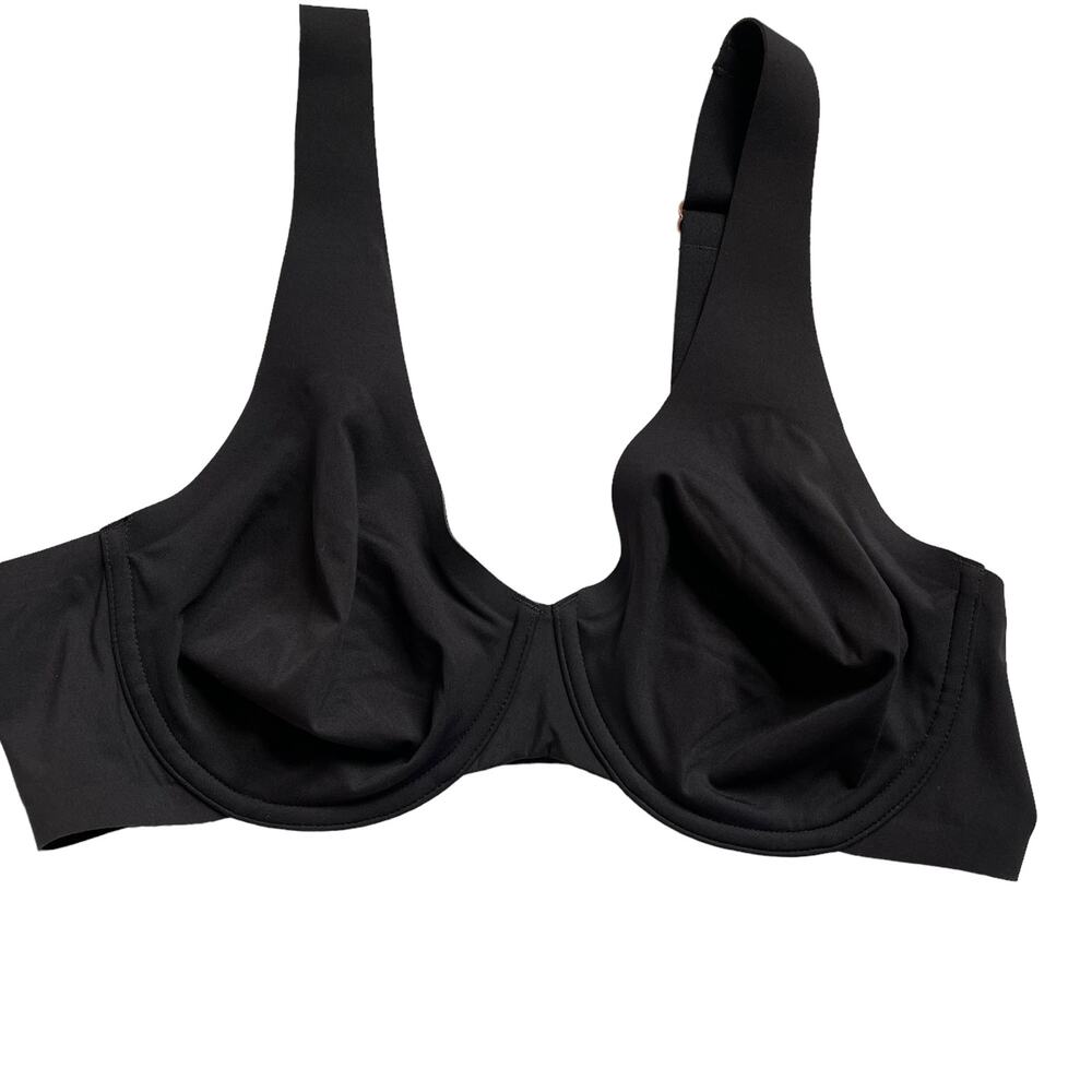 Le Mystere Smooth Shape Unlined Underwire Bra Black Women's Size 36C NWT - Picture 5 of 7